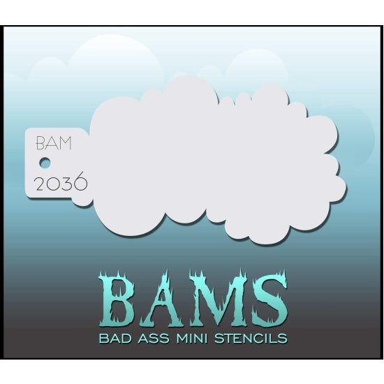 Mini - 2036 BadAss Stencils - Backstage Cosmetics Canada