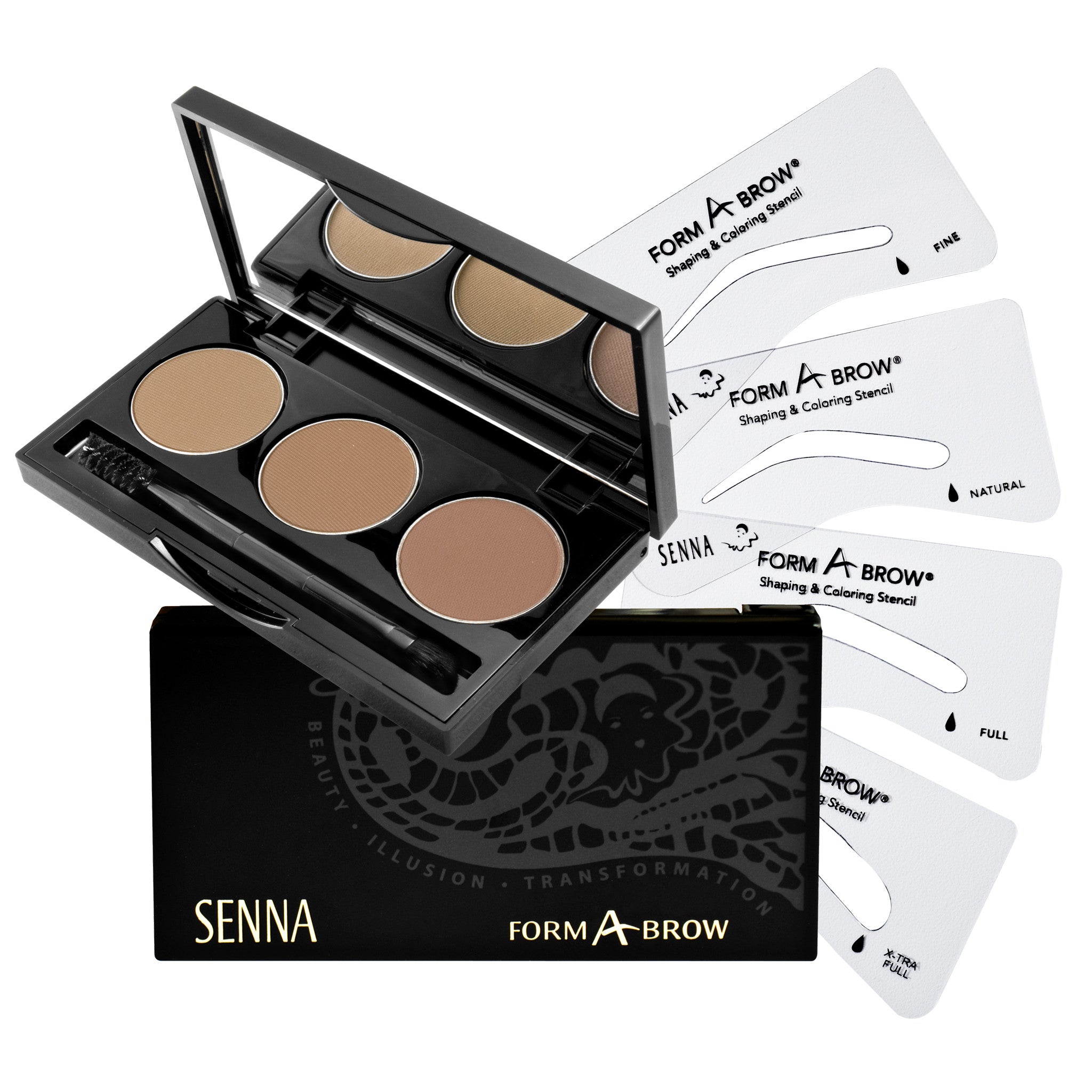 Senna Form A Brow Kit Backstage Cosmetics Inc