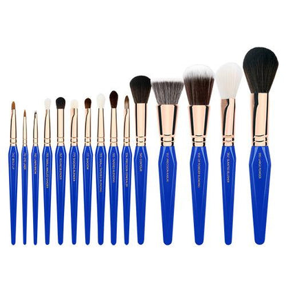 Golden Triangle PHASE I Complete 15pc. Brush Set with Pouch Bdellium Tools - Backstage Cosmetics Canada