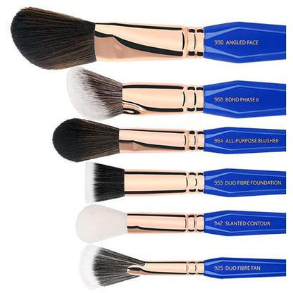 Golden Triangle Phase III Complete 15pc. Brush Set with Pouch Bdellium Tools - Backstage Cosmetics Canada