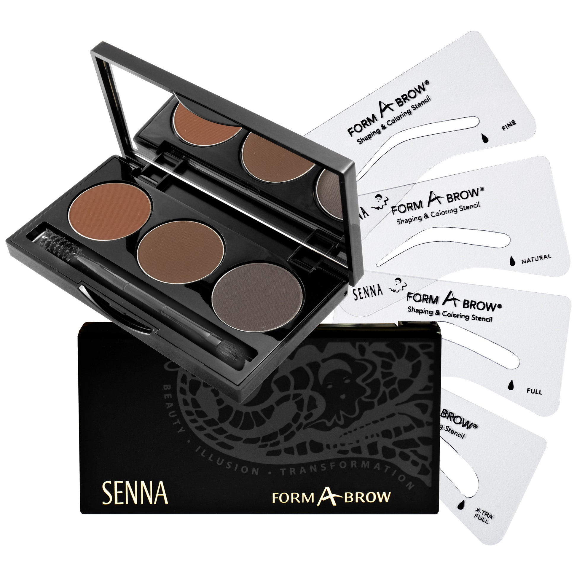 Form-A-Brow Kit Senna - Backstage Cosmetics Canada