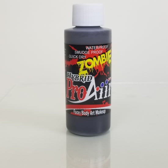 Zombie Colours 2 oz - ProAiir Hybrid Waterproof Makeup Showoffs Body Art - Backstage Cosmetics Canada