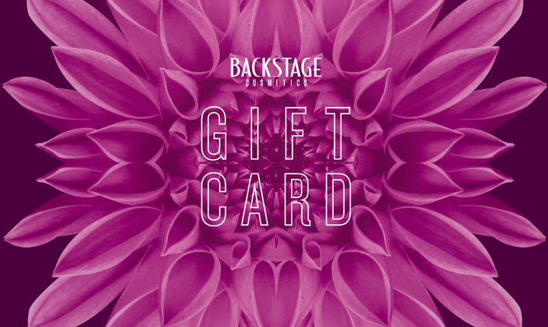 Gift Cards Backstage Gift Card - Backstage Cosmetics Canada