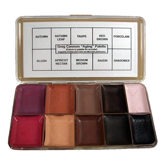 Greg Cannom Aging - Palette Only Reel Creations - Backstage Cosmetics Canada