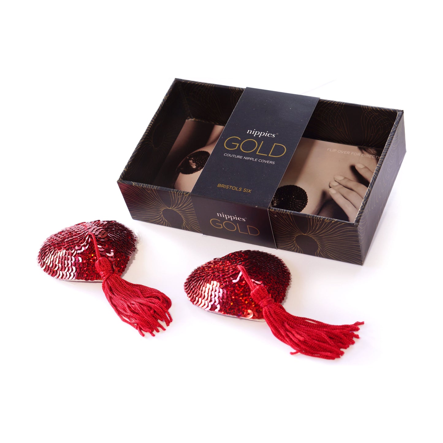 Nippies Gold Gypsy Rose Bristols Six - Backstage Cosmetics Canada
