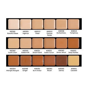 HD Glamour Creme Palette - Warm Graftobian - Backstage Cosmetics Canada