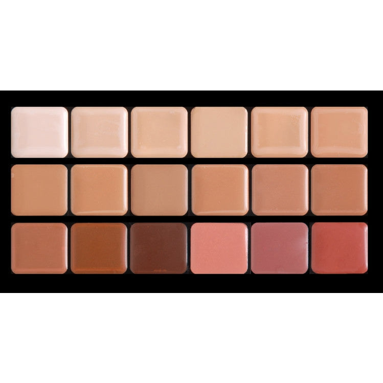 HD Glamour Creme Palette - Cool Graftobian - Backstage Cosmetics Canada