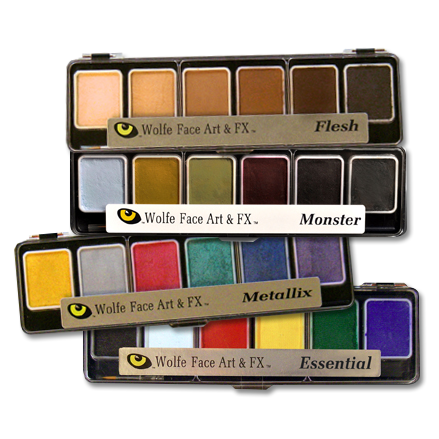 Hydrocolor 6 Color Palette Wolfe FX - Backstage Cosmetics Canada