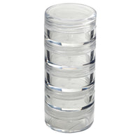 Stackable Powder Jars Monda Studio - Backstage Cosmetics Canada