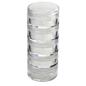 Stackable Powder Jars