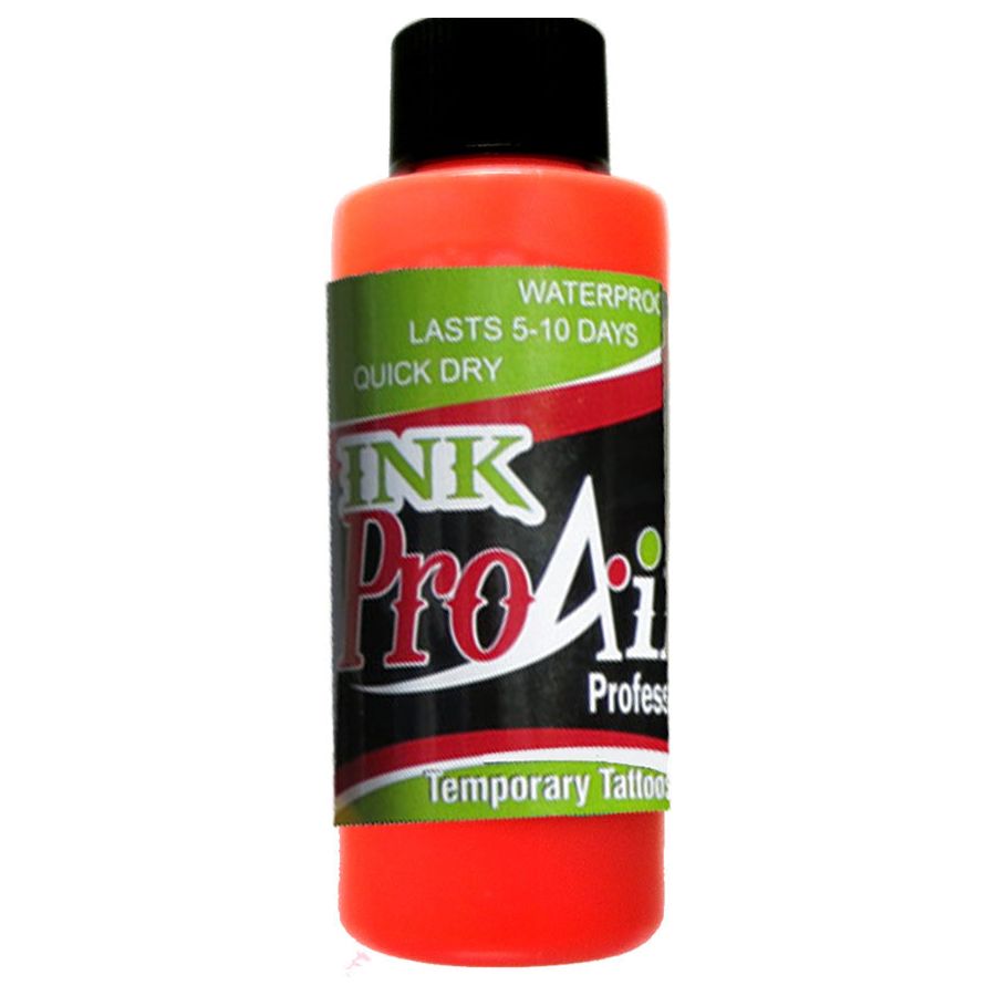 ProAiir Ink 2 oz - Temporary Tattoo Alcohol Base Showoffs Body Art - Backstage Cosmetics Canada