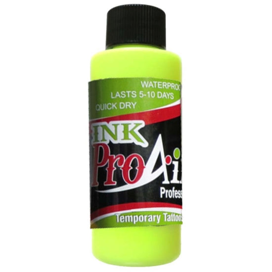 ProAiir Ink 2 oz - Temporary Tattoo Alcohol Base Showoffs Body Art - Backstage Cosmetics Canada
