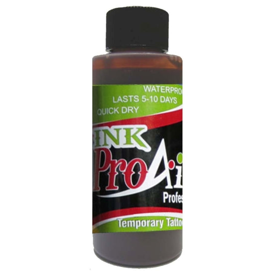 ProAiir Ink 2 oz - Temporary Tattoo Alcohol Base Showoffs Body Art - Backstage Cosmetics Canada
