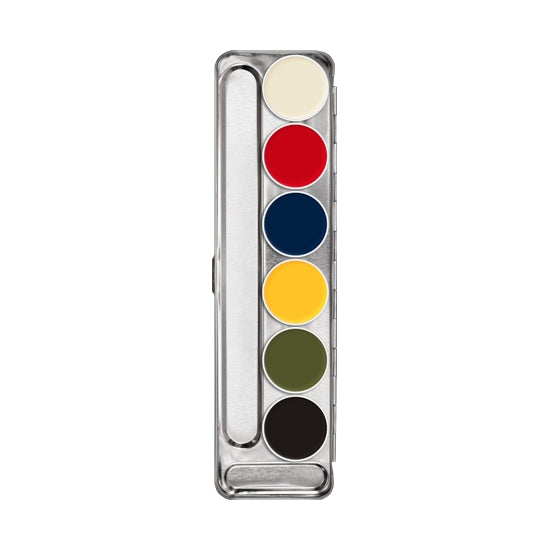 Rubber Mask Grease Palette Kryolan - Backstage Cosmetics Canada