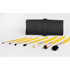 Studio Basic 7pc. Brush Set with Roll-up Pouch Bdellium Tools - Backstage Cosmetics Canada