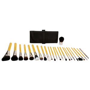 Studio Luxury 24pc. Brush Set with Roll-up Pouch