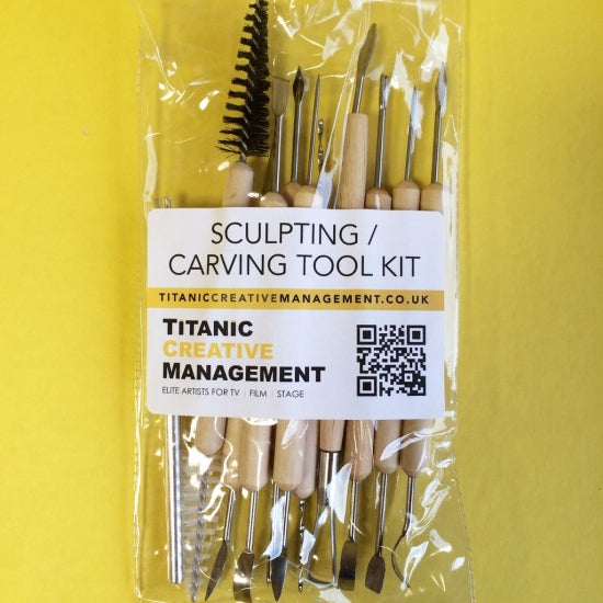 SCULPTING / CARVING TOOL KIT (11 PIECE) Titanic FX - Backstage Cosmetics Canada