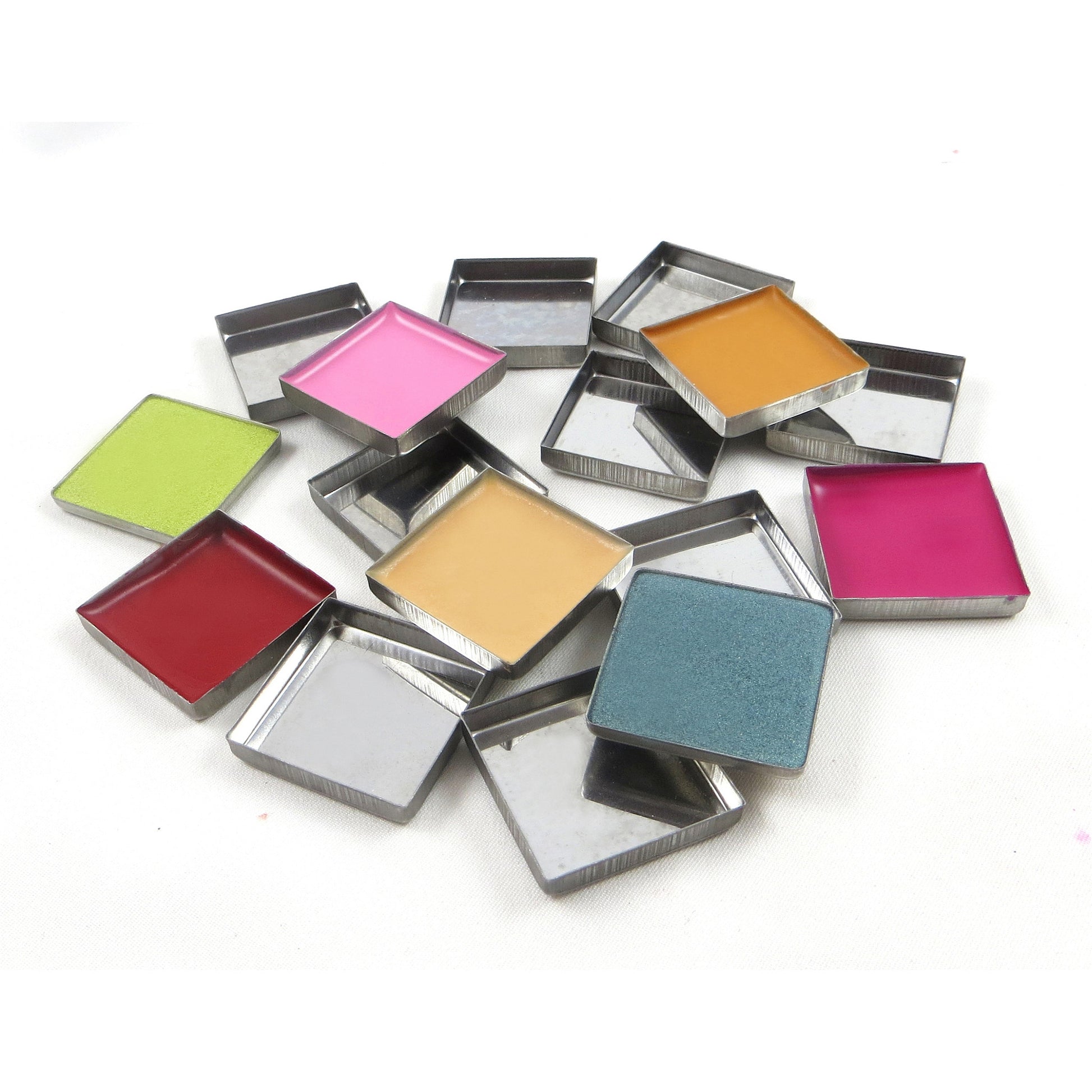 Empty Metal Pans - Square Zpalette - Backstage Cosmetics Canada