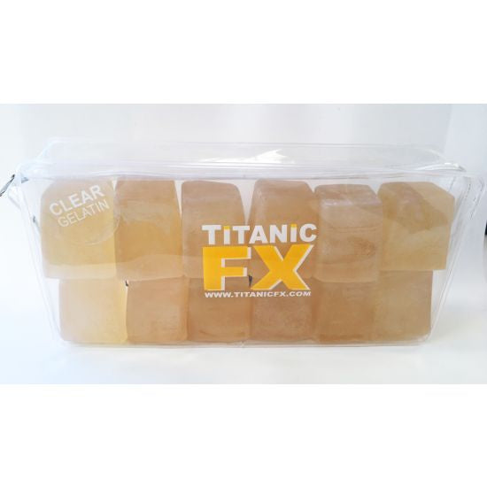 PROSTHETIC GELATIN - CLEAR (1kg) Titanic FX - Backstage Cosmetics Canada