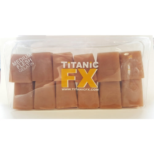 PROSTHETIC GELATIN - MEDIUM (1kg) Titanic FX - Backstage Cosmetics Canada