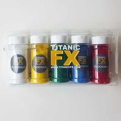 Flocking Sample Pack Titanic FX - Backstage Cosmetics Canada