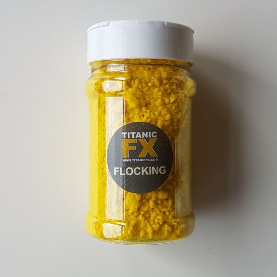 Flocking - Yellow Titanic FX - Backstage Cosmetics Canada