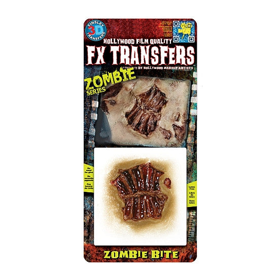 Zombie Bite - 3D FX Transfers Tinsley Transfers - Backstage Cosmetics Canada