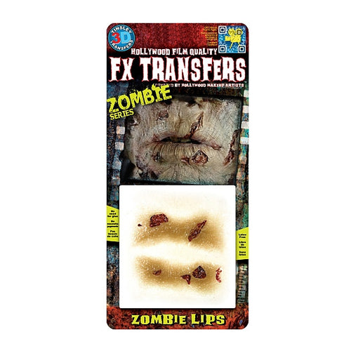 Zombie Lips - 3D FX Transfers Tinsley Transfers - Backstage Cosmetics Canada