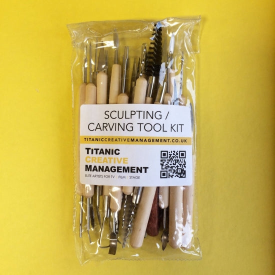 SCULPTING / CARVING TOOL KIT (22 PIECE) Titanic FX - Backstage Cosmetics Canada
