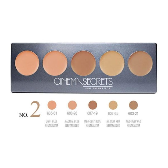 Ultimate Corrector 5-IN-1 PRO Palette, No.2™ Cinema Secrets - Backstage Cosmetics Canada